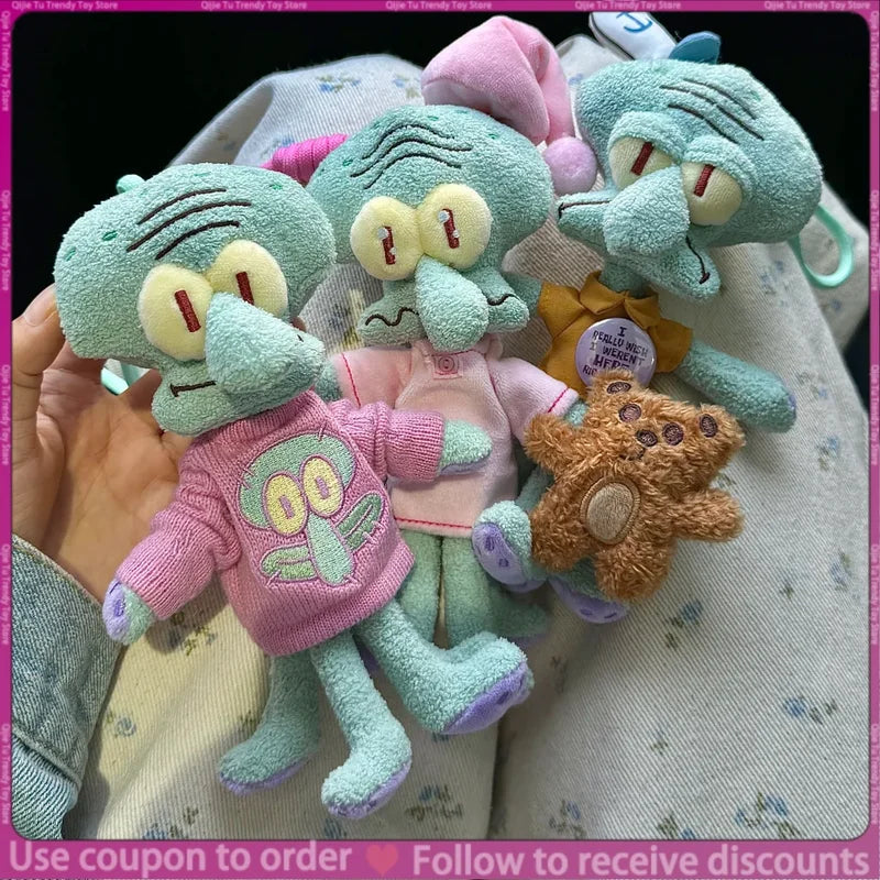 Squidward Blind Box Figure - 19cm Cute Pendant Decoration Doll, Festival Surprise Gift for Girls