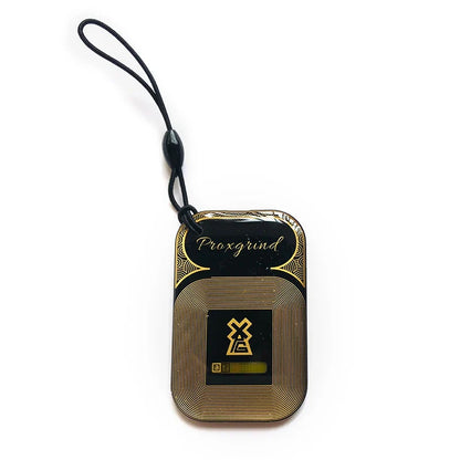 Tiny Frequency Detection Card, Proxgrind RFID Field Detector Keychain, Mobile Phone Pendant for IC/ID Access Control Readhead Testing
