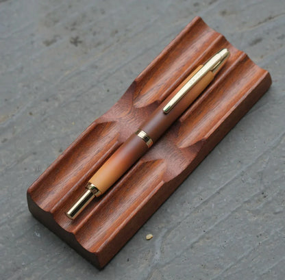 Limited Edition Jinhao 10 Retractable Fountain Pen — EF/F Nib with Ink Converter, Gradient Coffee