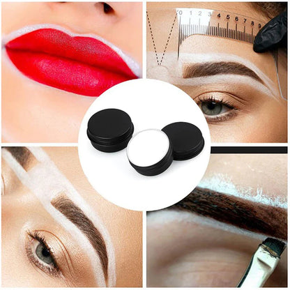20g Microblading Eyebrow Mapping Paste Pen – White Tattoo Brow Marker for Permanent Makeup Shaping Tool