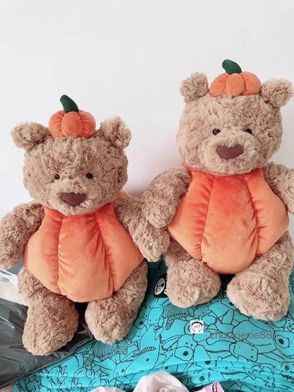 35cm Jellycat Fun Barcelona Bear Plush Toy – Cute Handheld Stuffed Doll, Cartoon Anime Gift for Kids’ Birthday