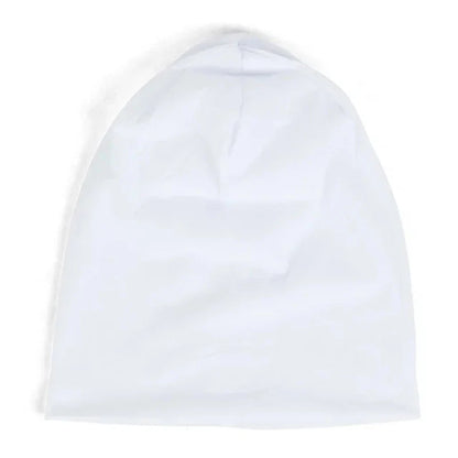 Solid Polyester Beanie - Unisex Casual Beanie Hat for Men & Women | Thin Skullies Cap