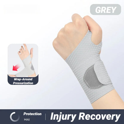 Adjustable Ultra-Thin Wrist Strap — Breathable Support for Sprains, Pain Relief, Gym Exercise, Arthritis & Carpal Tunnel