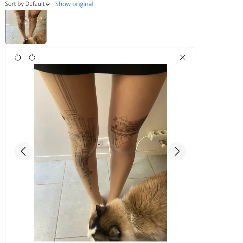 Machine Gun Tattoo Transparent Tights – Women’s Fashion Stockings Pantyhose with Free Shipping