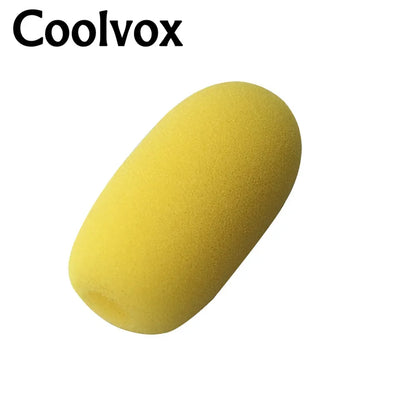 5PCS Microphone Foam Windscreen Covers — Wired & Wireless Lapel Mic, Inner Diameter 1cm (0.39")