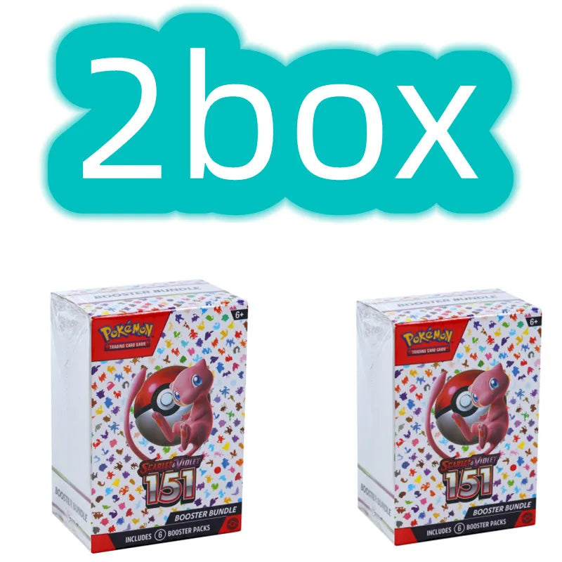 Pokemon V10 Booster Bundle - Destined Rivals, Prismatic Evolutions, Scarlet & Violet 151 English Trading Cards Gift Set