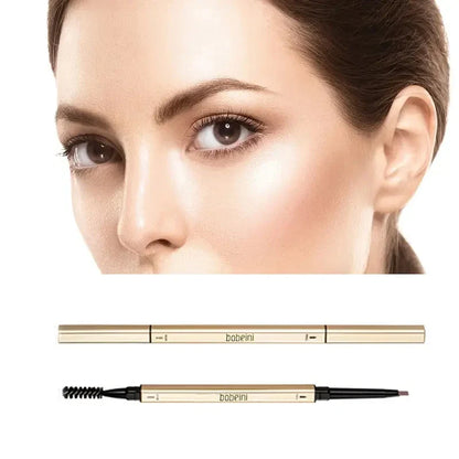 Waterproof Double-Headed Eyebrow Pencil — Fine Tip, Durable & Long-Lasting, Perfect for Beginners