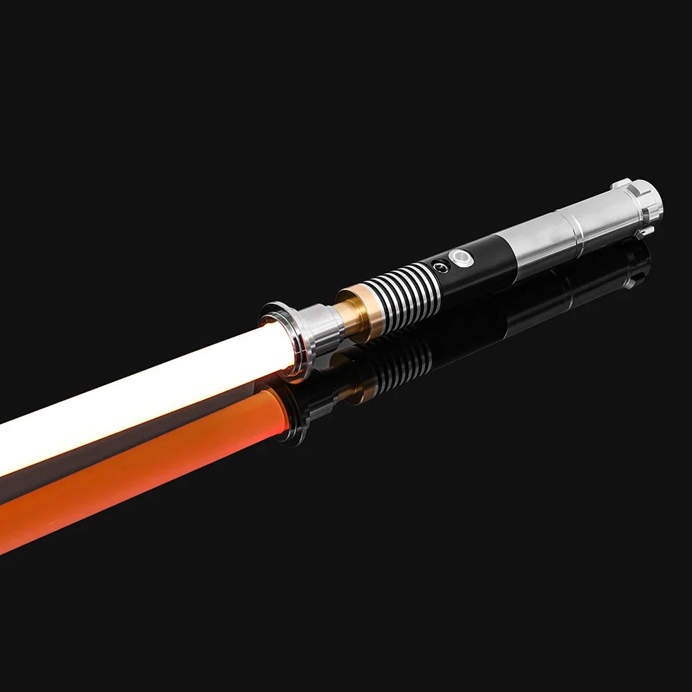 RGB Metal Lightsaber Toy - LED Light Sword with Colorful Effects for Kids, Kpop Fans & Collectible Fun