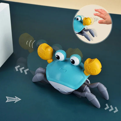 Kid Crawling Crab Toy – Infant Tummy Time & Learning Toy for Crawling, Walking, and Toddler Development Gift