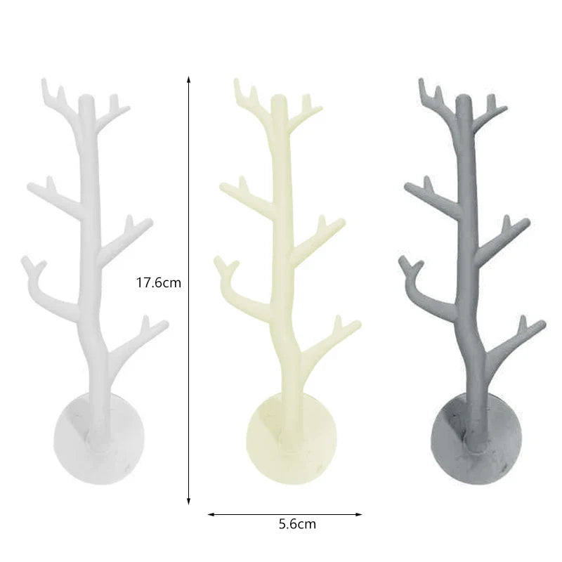 Branch Hook Wall Decor Key Holder - Stylish Coat Rack Hanger and Home Storage Organizer