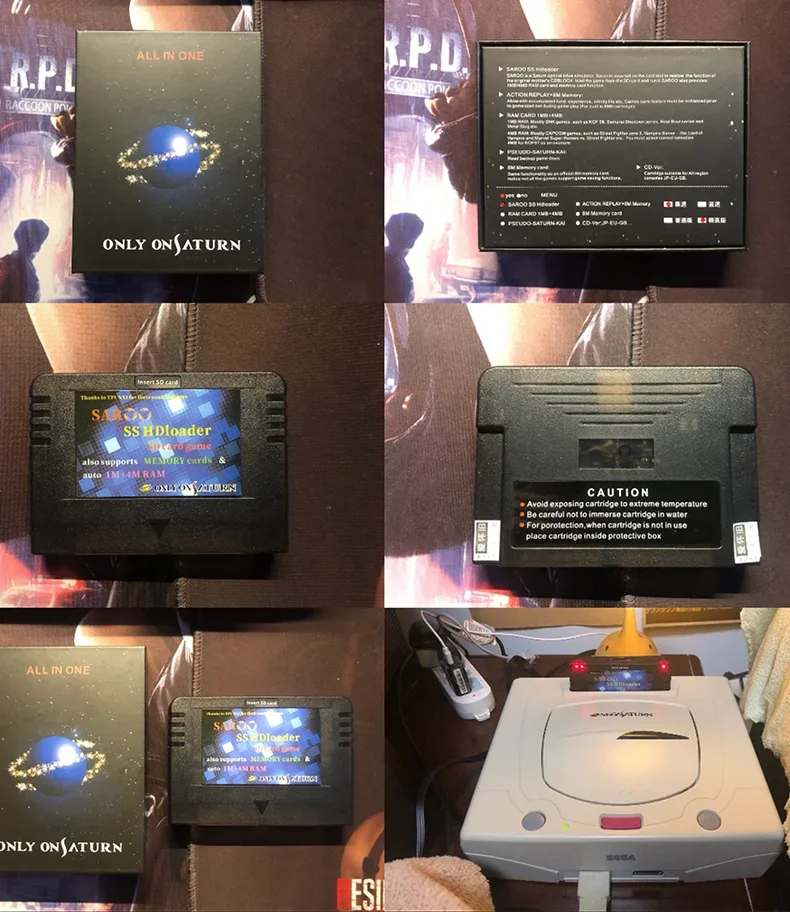 SEGA Saturn 0.7 Firmware SAROO SS Fast Reading Card – TF/SD Card Direct Reading Accelerator for Console