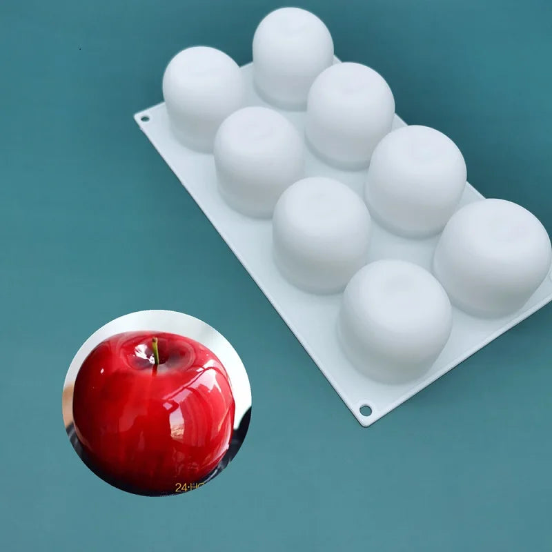 3D Lemon Shape Silicone Cake Mold — French Dessert Baking Tools for Brownies, Mousse & Pastry Decoration