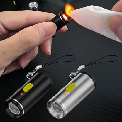 USB-C Rechargeable Windproof Electric Lighter – Portable Mini Flameless Heating Coil Fire Starter for Outdoor Use