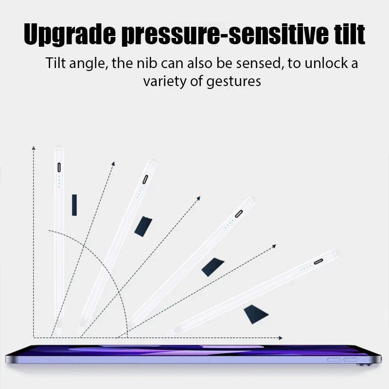 2024 iPad Stylus Pencil with Palm Rejection for iPad Air, Pro M2/M4, Mini & 9th/10th Gen Models