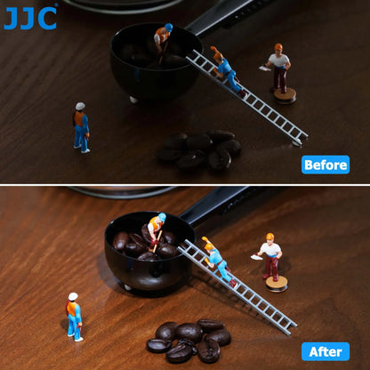 JJC LED Macro Arm Light — 10-Level Adjustable Brightness for Macro Photography, Compatible with Canon, Nikon, Sony, Olympus, Fujifilm DSLR