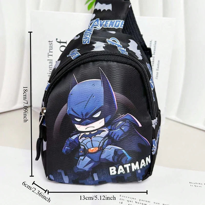 Spider-Man Sling Chest Bag – Cartoon Anime Crossbody Shoulder Bag with Coin Purse for Travel
