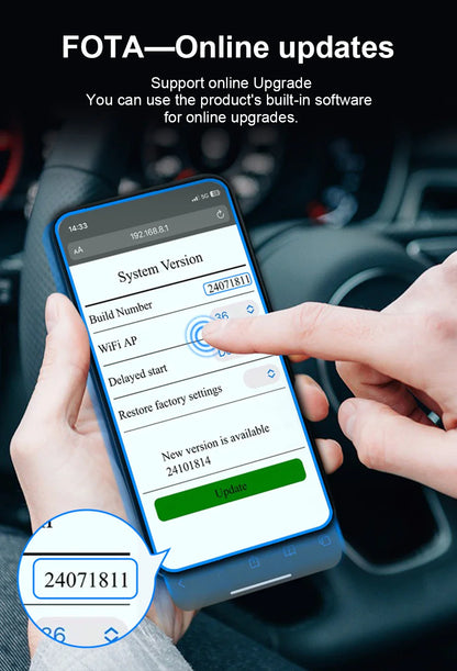 IHeylinkit Wireless CarPlay & Android Auto Adapter – Auto-Connect Dongle with Zinc Alloy Shell for Most Vehicles