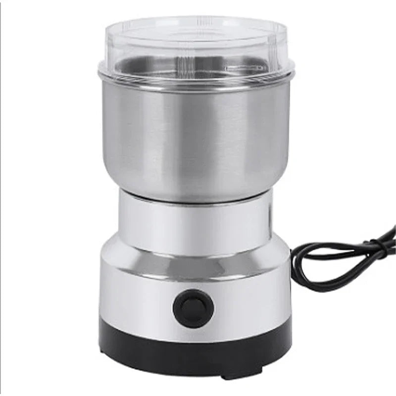 Mini Electric Grinder 300ml – Ultrafine Pulverizer for Baby Food, Coffee, Spices & Grains with 2/4 Blades