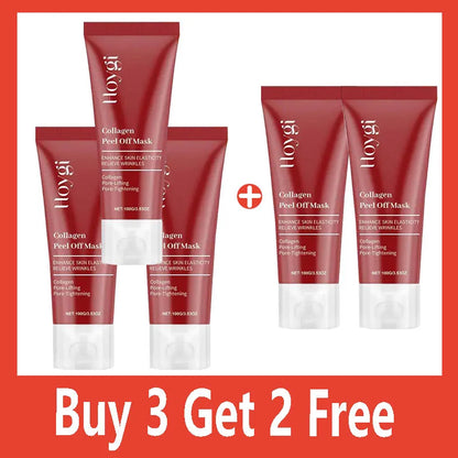 Collagen Peel-Off Facial Mask – Deep Cleansing, Hydrating & Moisturizing Korean Skincare Cream 75ml/100g