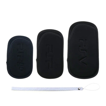 YuXi Soft Protective Carrying Case for PSP 1000/2000/3000 — Storage Pouch with Hand Wrist Lanyard for PSV & PSP Go Console