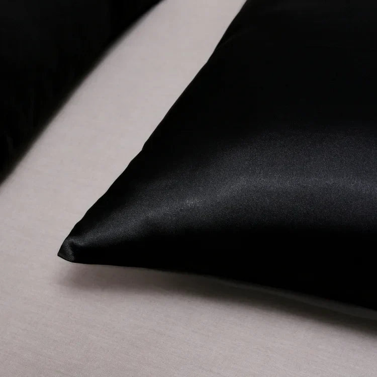 Silk Satin Pillowcase — Hair & Beauty Friendly Pillow Cover, Comfortable Home Decor for Standard/Queen, 1PC