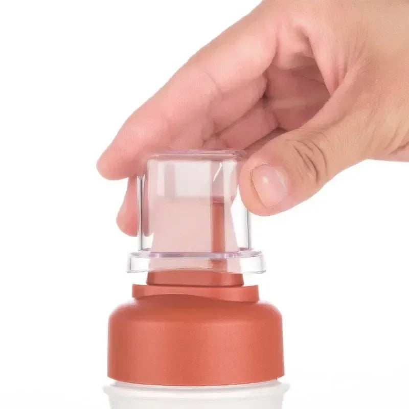 Portable Ketchup and Sauce Squeeze Bottle - Salad Dressing and Condiment Dispenser with Cap Lids, Ideal for Kitchen and Outdoor Use