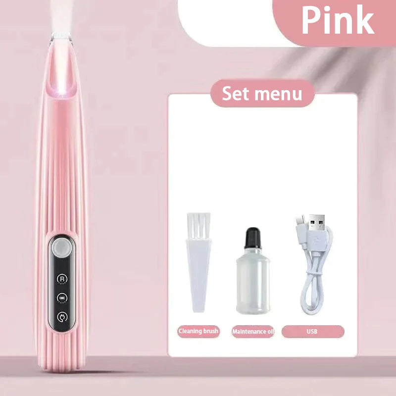 Portable LED Pet Nail Grinder – Rechargeable Cordless Paw Trimmer for Dogs, Cats & Small Pets