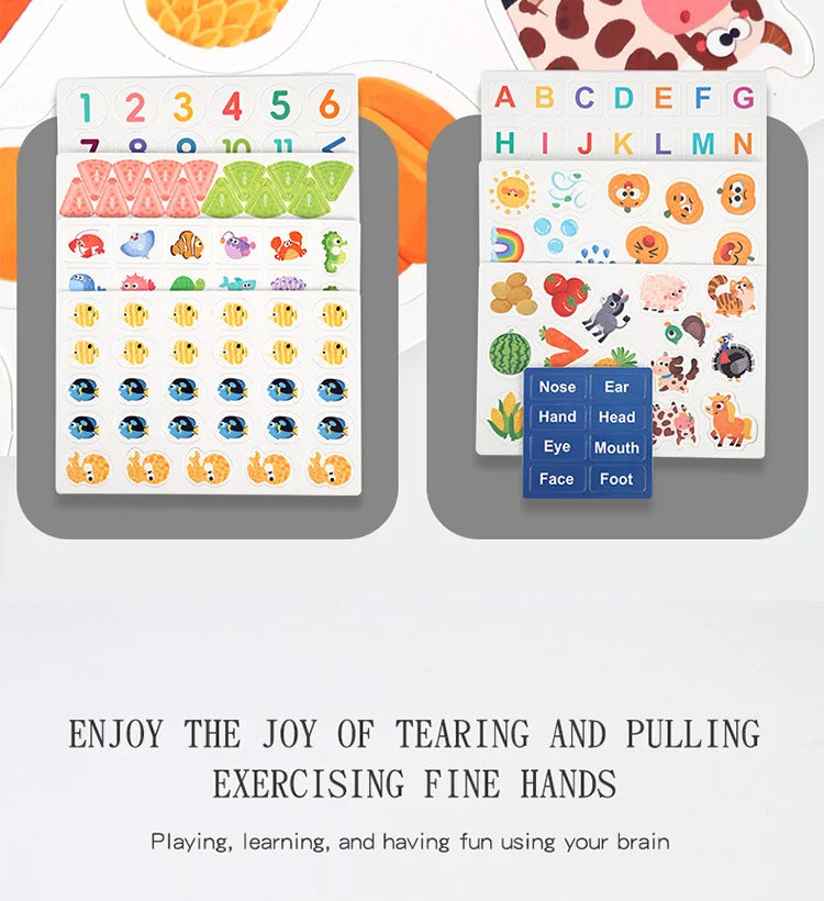 Montessori Baby Busy Book – My First Quiet Book, Early Learning Toy & Matching Game for Toddlers (2-3 Years)