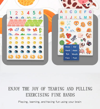 Montessori Baby Busy Book – My First Quiet Book, Early Learning Toy & Matching Game for Toddlers (2-3 Years)