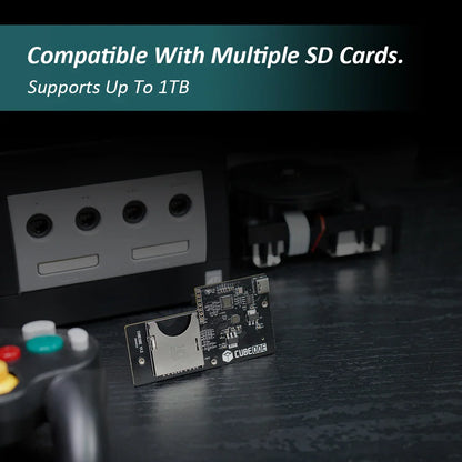 RetroScaler CUBEODE V1.2 Optical Drive Emulator – GameCube GC Loader Swiss SD2SP2 Replacement for All NGC Versions