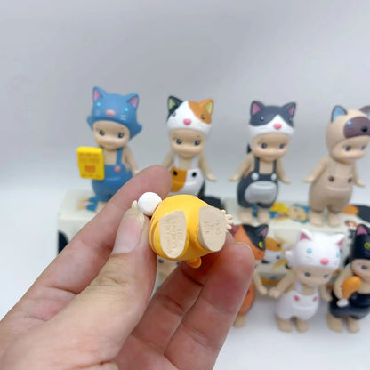 New Sonny Angel Meow Meow Daily Cat Life Series Blind Box – Anime Figure Ornament Toy Doll Gift