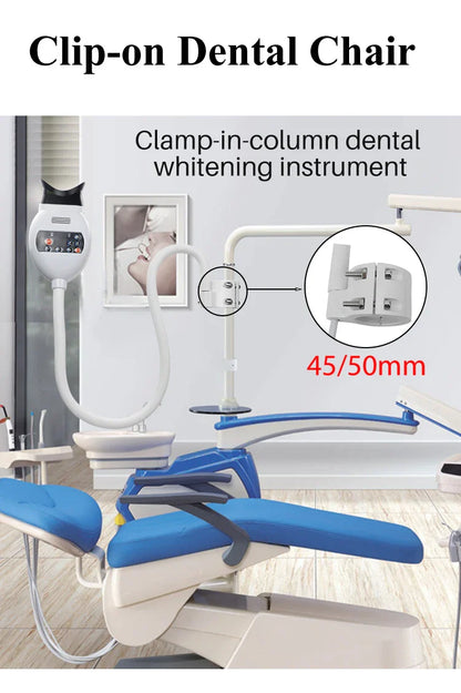 Dental Cold Light Lamp — 3-Color LED Teeth Whitening & Bleaching Accelerator for Dentistry