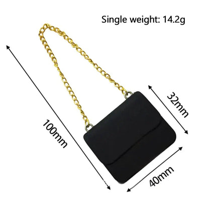 1:12 Dollhouse Miniature Shoulder & Crossbody Bags – Decorative Toy Accessories for Dollhouse Collectors