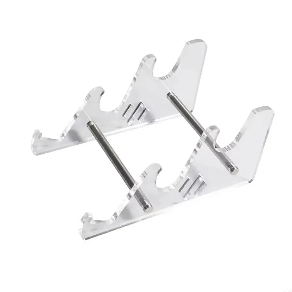 Transparent Acrylic Mechanical Keyboard Display Stand – Clear Keyboard Holder Rack & Riser Tray for Computer Gaming & Office Setup