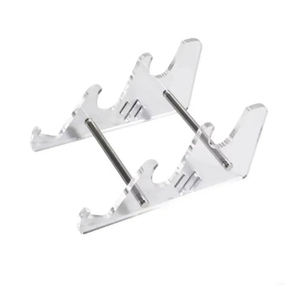 Transparent Acrylic Mechanical Keyboard Display Stand – Clear Keyboard Holder Rack & Riser Tray for Computer Gaming & Office Setup