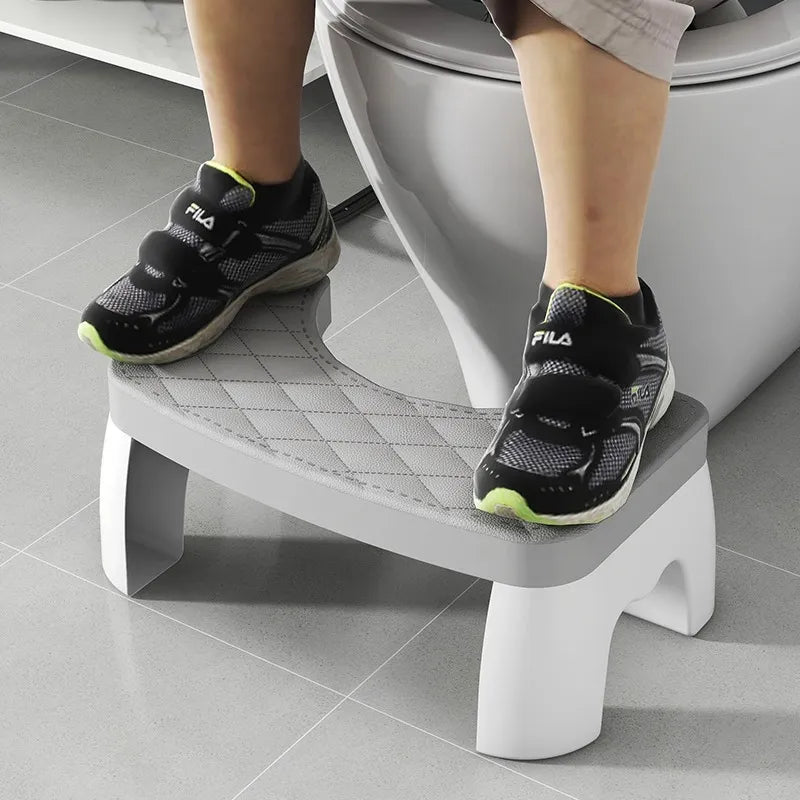 Toilet Squat Stool - Removable Non-Slip Seat for Portable Squatting - Home Bathroom Accessory for Adults (1 PCS)