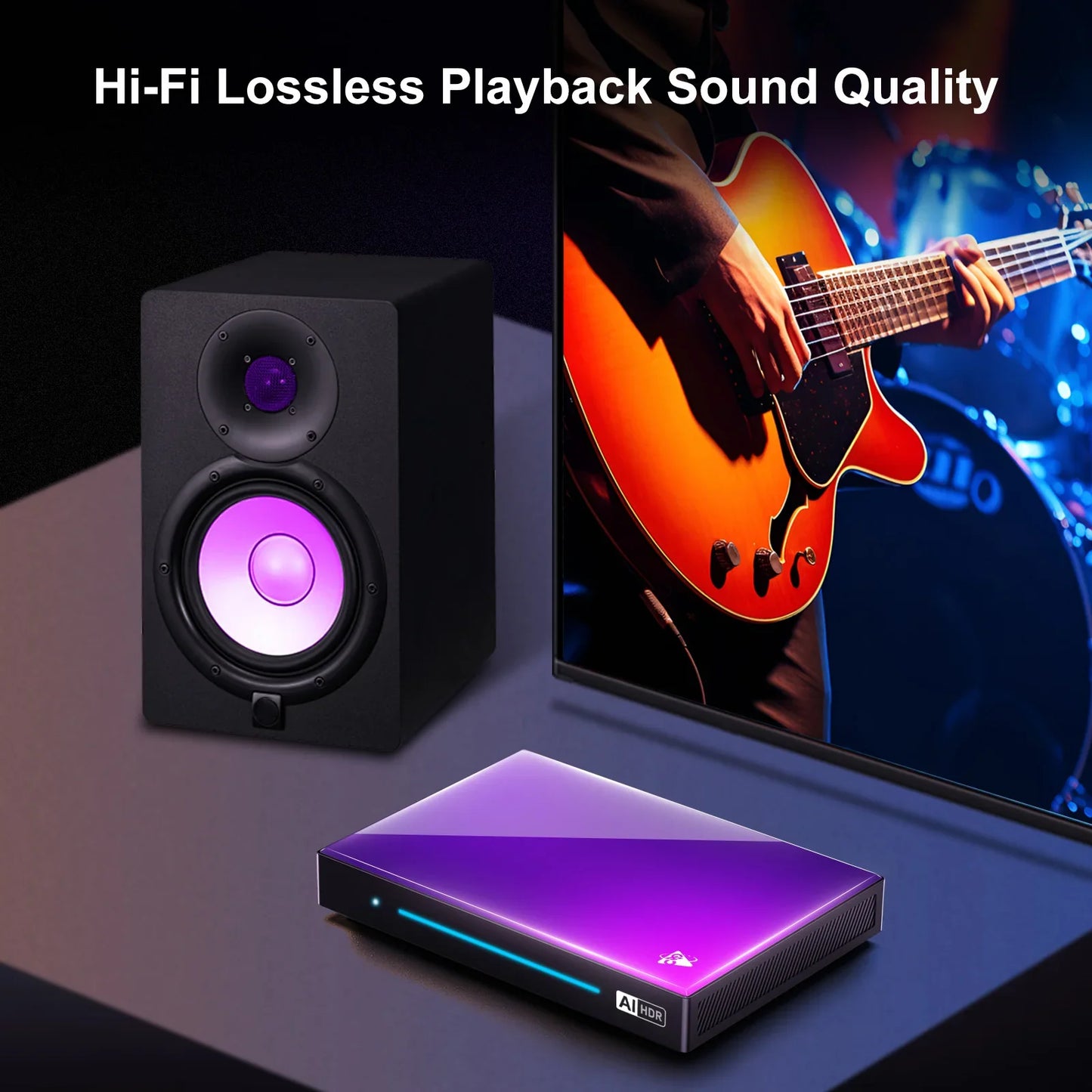 H96 MAX M9 AI Android 14 TV Box, 8-Core Rockchip RK3576, Wifi6, BT5.4, 4GB/64GB & 8GB/128GB, 8K 120fps Streaming, 1000M LAN