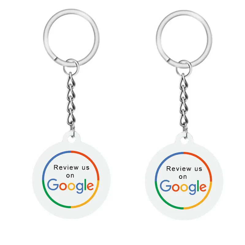 Instagram NFC Epoxy Key Tag – 13.56MHz RFID Proximity Keychain to Increase Followers