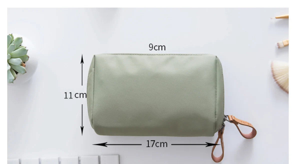 Portable Women’s Mini Makeup & Cosmetic Bag – Small Lipstick Pouch & Toiletry Organizer