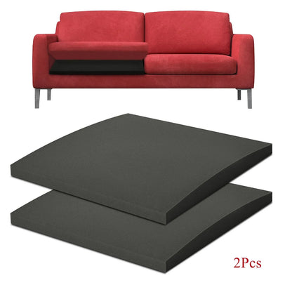 High-Density Foam Curve Cushion – 50x50x5cm Support Cushion for Sofa Sag Repair, 1/2/3pcs Replacement for Couch & Chair