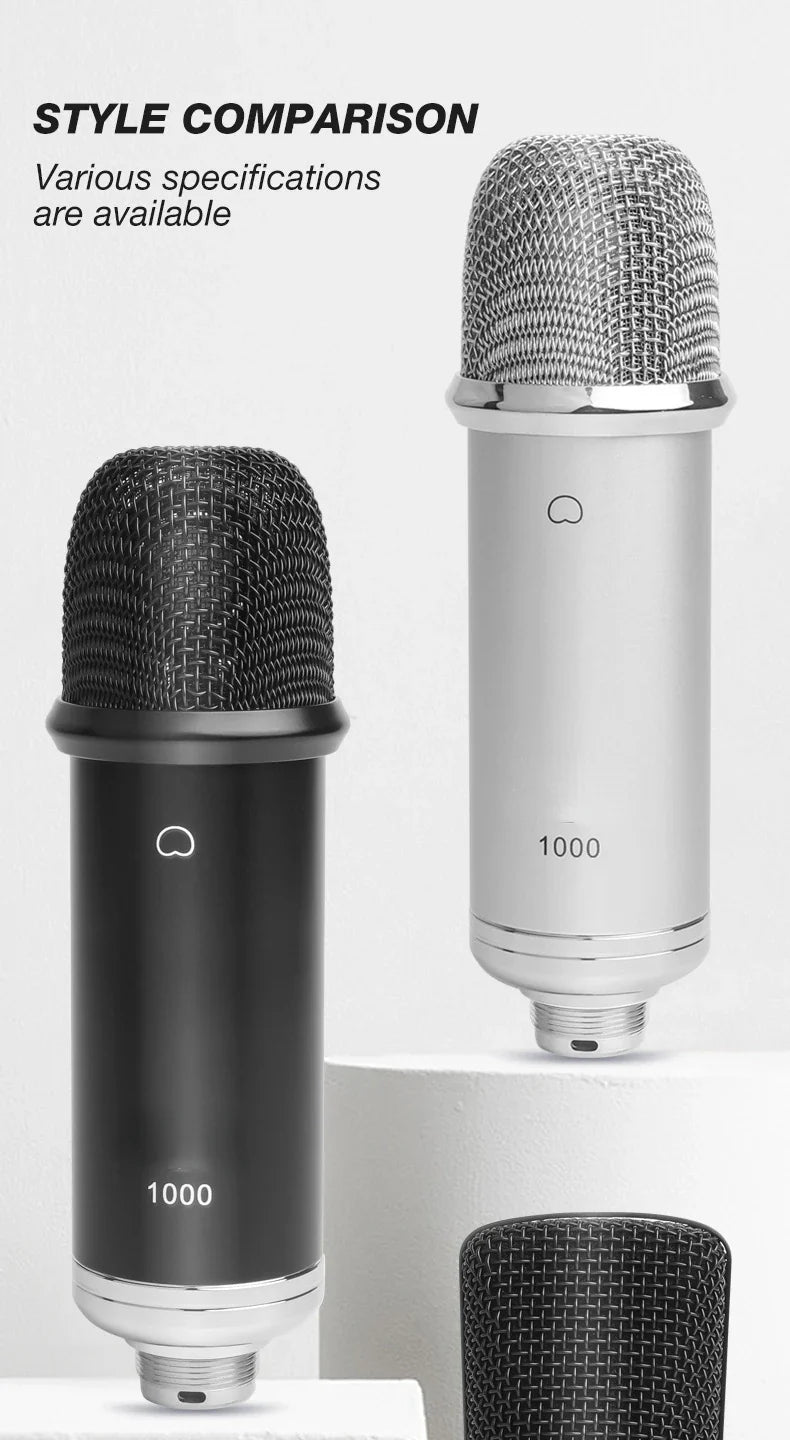 V10XPRO Computer & Mobile Live Stream Microphone Kit – Audio Studio Vocal Recording Equipment