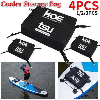 1-4pc Portable SUP Storage Bag — Lightweight Sealed Zipper Bag with Fixing Buckle for Kayak & Paddle Board Accessories