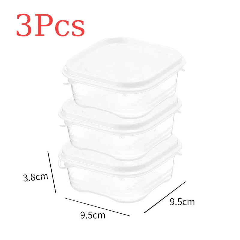 5-Piece Sealed Food Storage Box Set — Airtight Fridge Organizer for Fruits, Meat, Freezing & Kitchen Storage