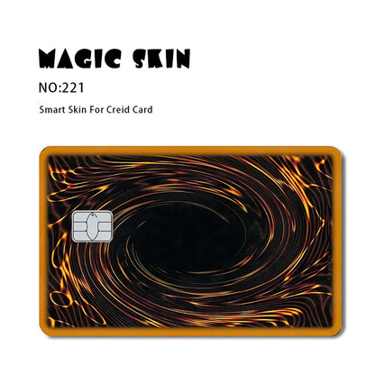 Anime Yu-Gi-Oh! Yugi Muto 2.5D HD Matte PVC Sticker — Waterproof Skin for Credit & Debit Cards