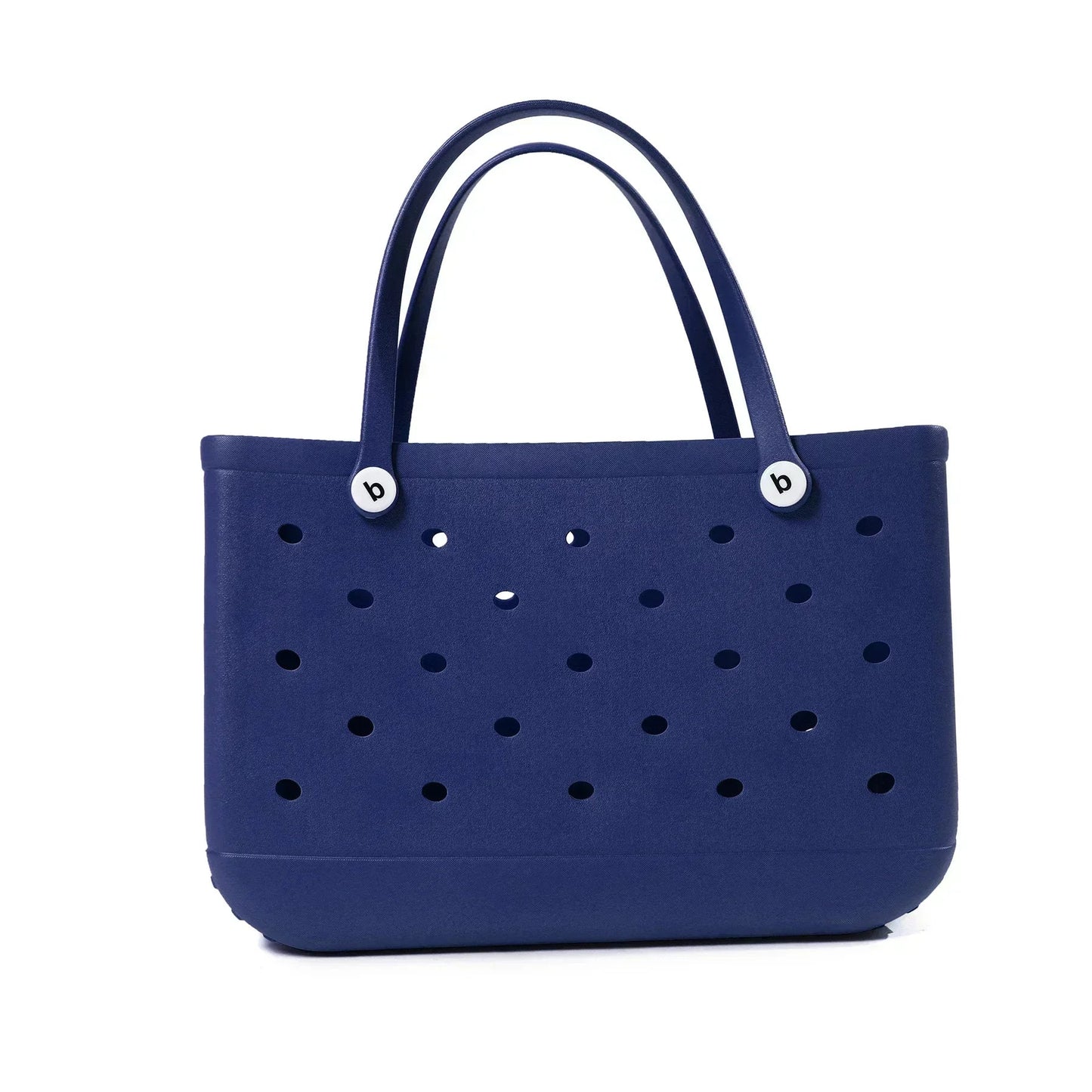 EVA Beach Bag for Women - Waterproof Bogg Rubber Travel Tote, Washable Handbag for Sports, Beach, Market, Pool
