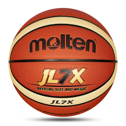 2025 Molten Basketball — Official Size 5/6/7 PU Indoor & Outdoor Ball for Men, Training, Match & Team Games