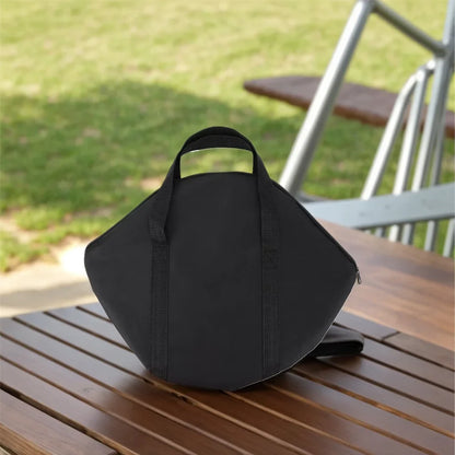 Baking Pan Storage Bag with Handle – 600D Oxford Waterproof Wear-Resistant Kitchen BBQ Tool Bag, 47x38cm