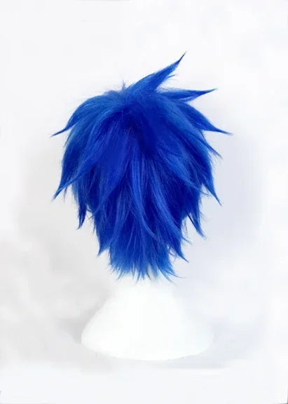 Akame Ga Kill! Wave Cosplay Synthetic Wig – Short Dark Blue Heat-Resistant Hair Wig
