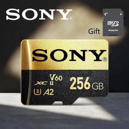 Sony Ultra Micro SD Card – 128GB/256GB/512GB/1TB A2 U3 V30 TF Memory Card for Phone & Computer