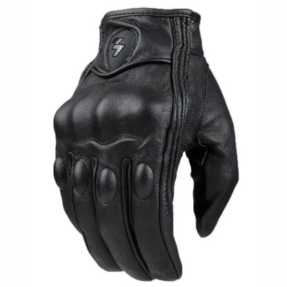3XL Goatskin Leather Motorcycle Gloves – Men & Women Moto Gloves for Electric Bikes